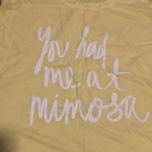 Guess You Had Me At Mimosa tank in yellow size XXS - Picture 2 of 4